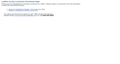 Desktop Screenshot of connectors.loffler.com
